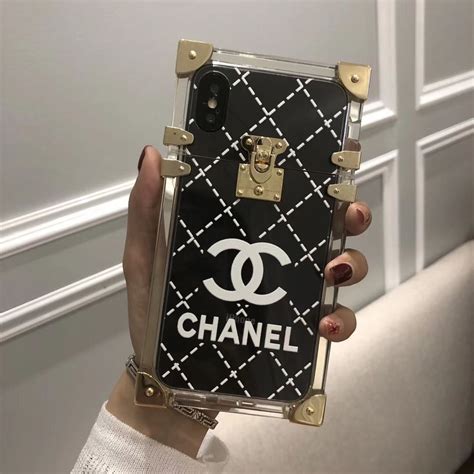 black and white chanel iphone case|Chanel inspired phone cases.